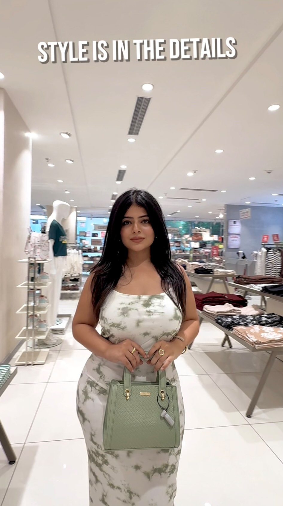 Instagram post by @riakriplani for Lifestyle Stores. Caption reads: From casual to glam to desi, I’ve tried it all at....