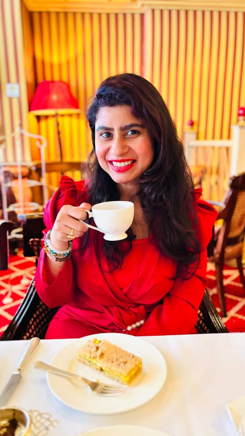 Instagram post by @traveltomuse for GetYourGuide Creator Community. Caption reads: When 4 PM tea and scones starts sounding more....