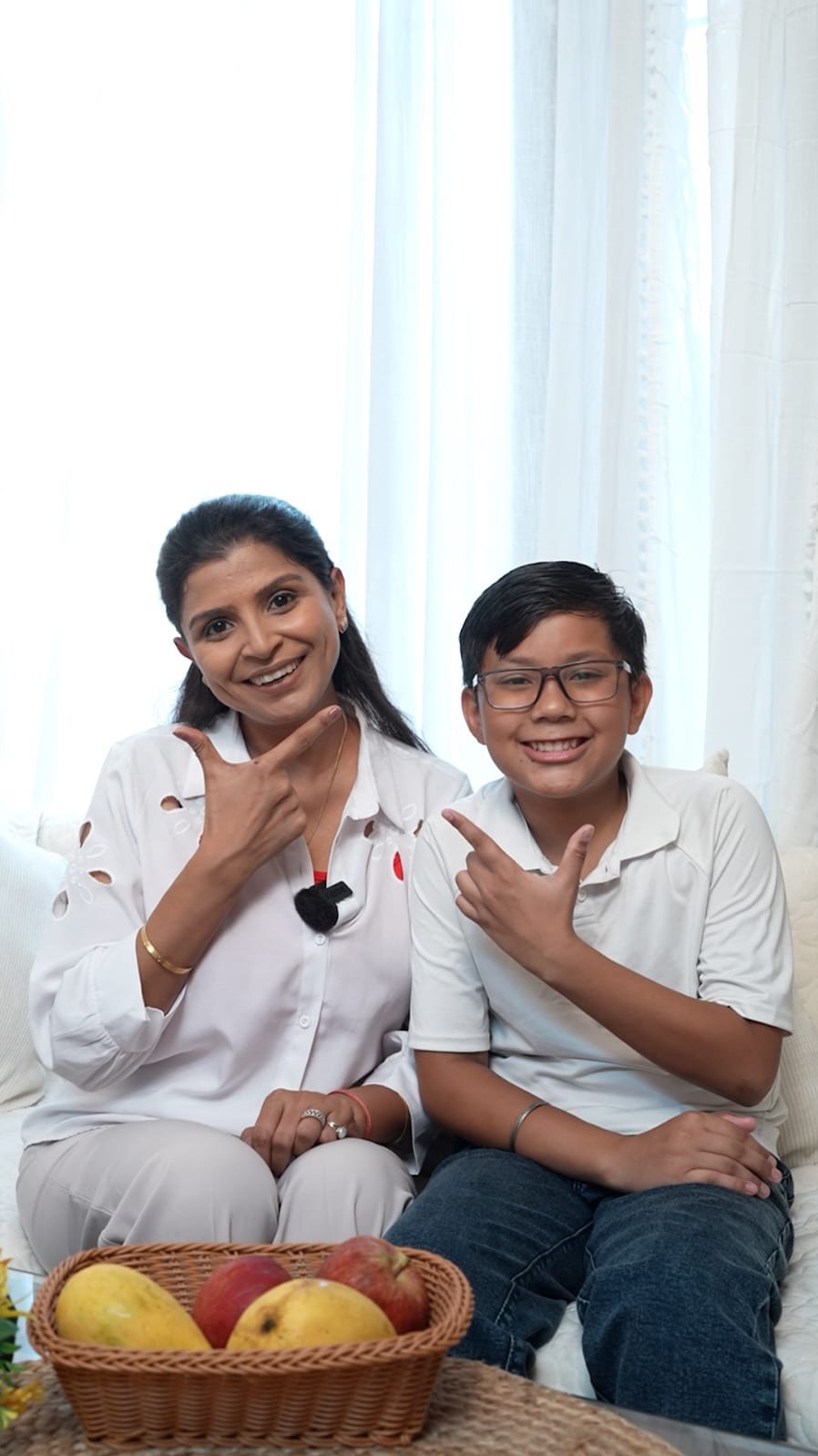 Instagram post by @rocking_vedaant for Colgate Inn. Caption reads: As kids grow, so do their challenges—and not just....