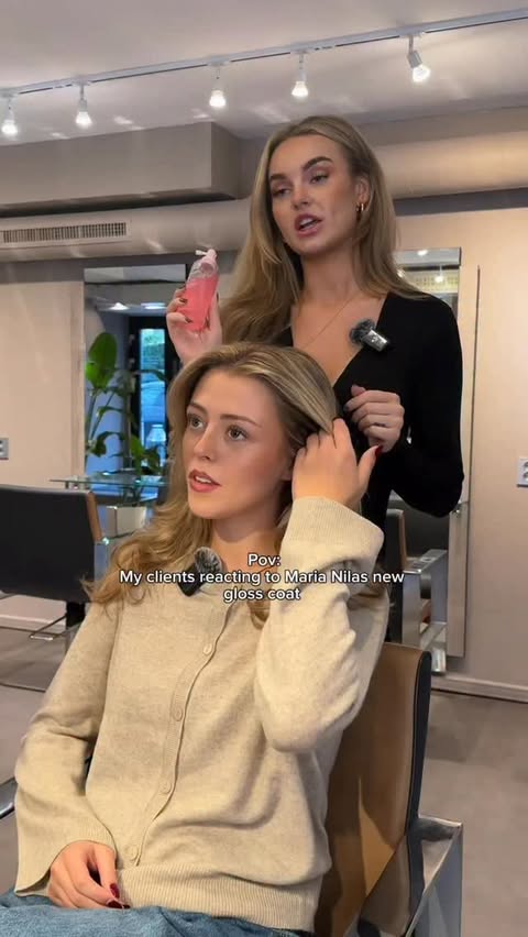 Instagram post by @isabellaschack for Maria Nila. Caption reads: Ad/ 

Obsessed med Maria Nila sin nyeste....