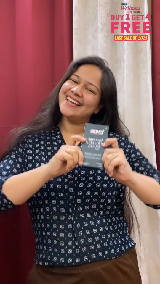 Instagram post by @seemabhatt7 for OZiva. Caption reads: Comment "wellness" For direct link 🌿....