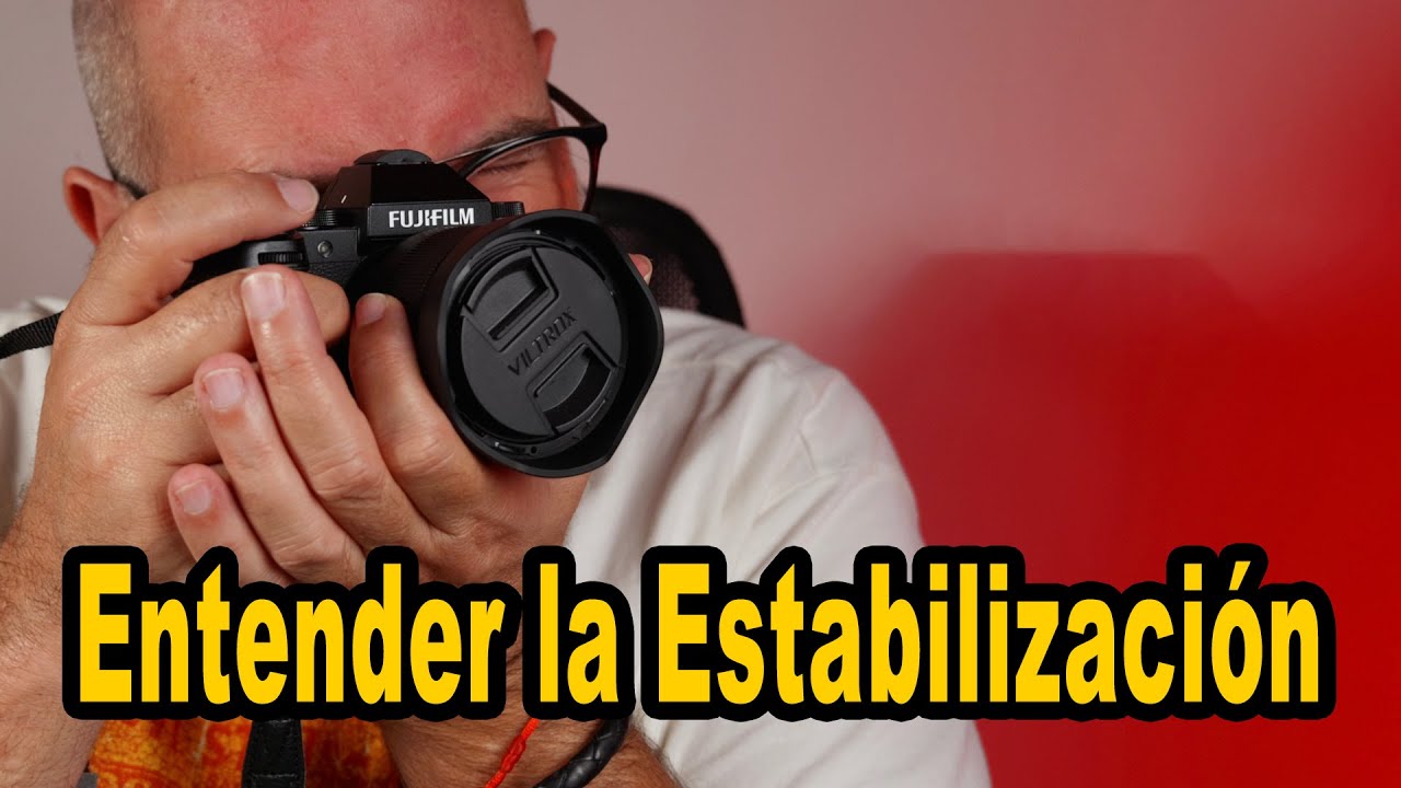 YouTube post by @EricGibaud for Viltrox. Caption reads: Understanding your camera's image stabilization -....