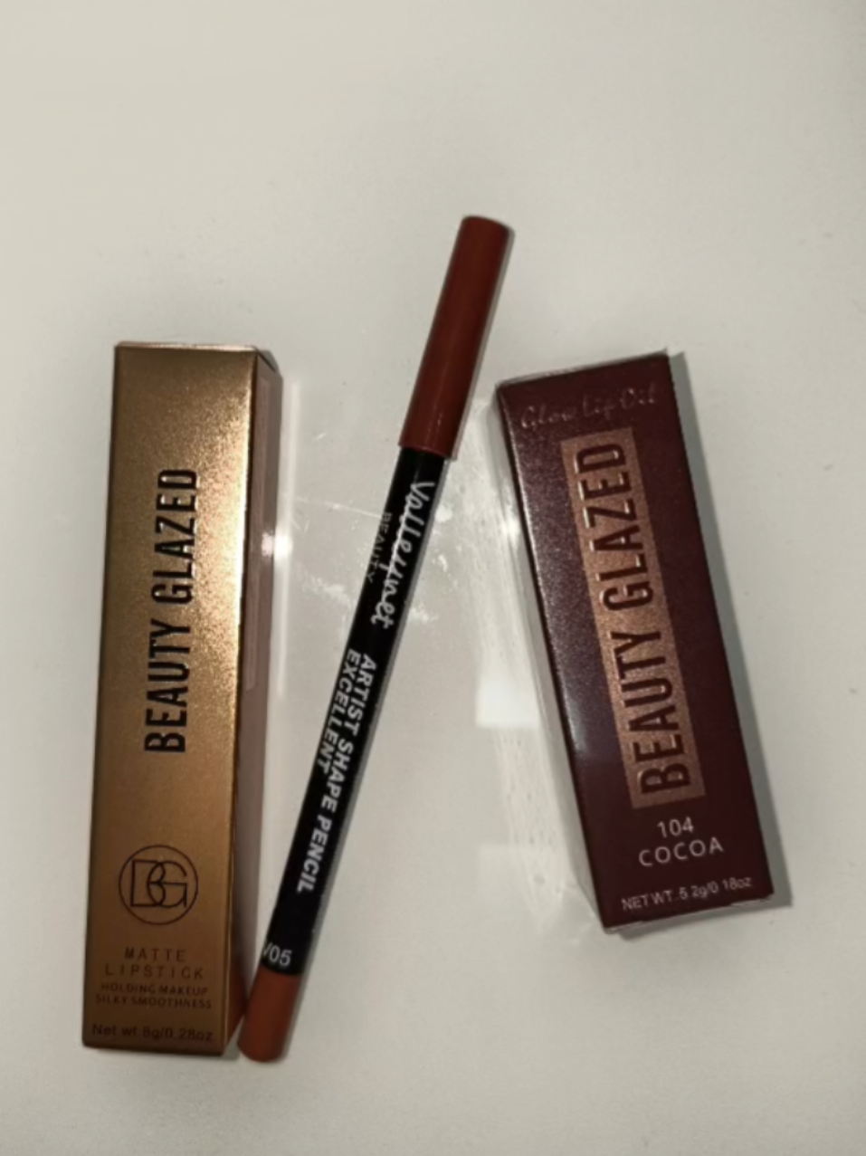 TikTok post by @rossskincare88 for Beauty Glazed. Caption reads: [...] the orange cart at the bottom left!....