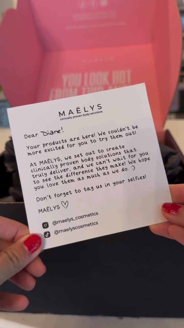 Instagram post by @meomeodbunny for MAELYSCOSMETICS. Caption reads: I am in love with my maelys' products! 🧖🏼‍♀️....