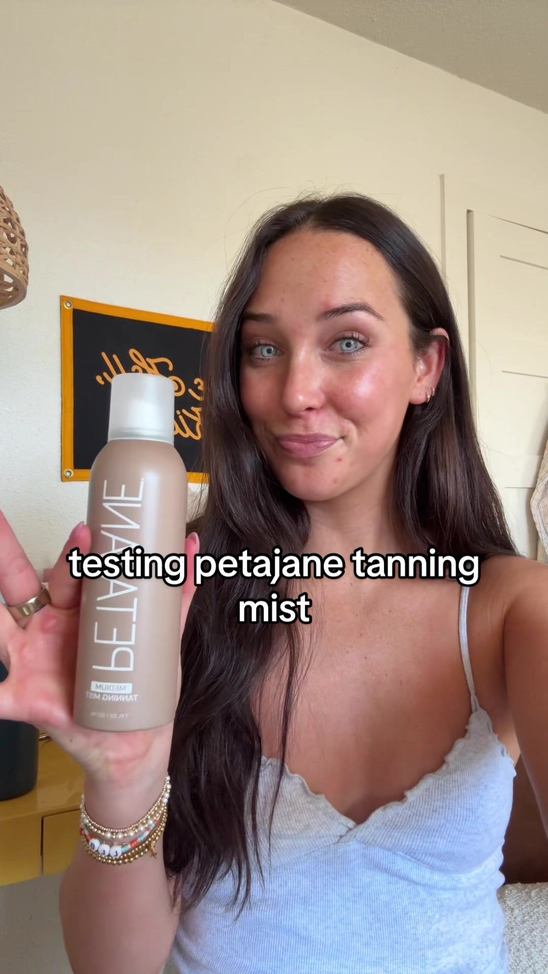 TikTok post by @coco.kennedy for Peta Jane Beauty. Caption reads: [...] wow i’m lowkey so into it🤩🤩🤩....