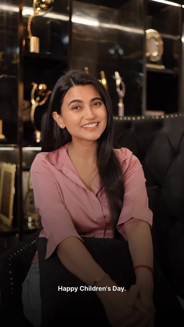 Instagram post by @aimeebaruahofficial for UNICEF. Caption reads: “When we listen to children, we build a better....