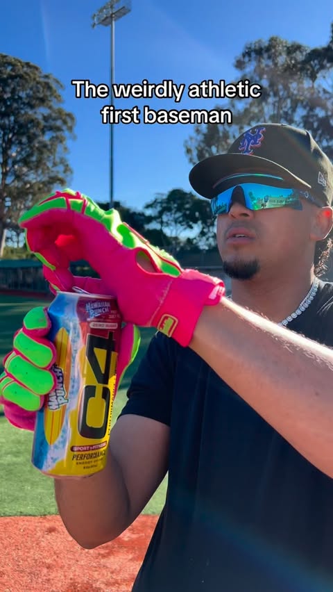 Instagram post by @kevahn.34 for C4 Energy. Caption reads: [...] fast is a crazy combo 😂
#c4partner....