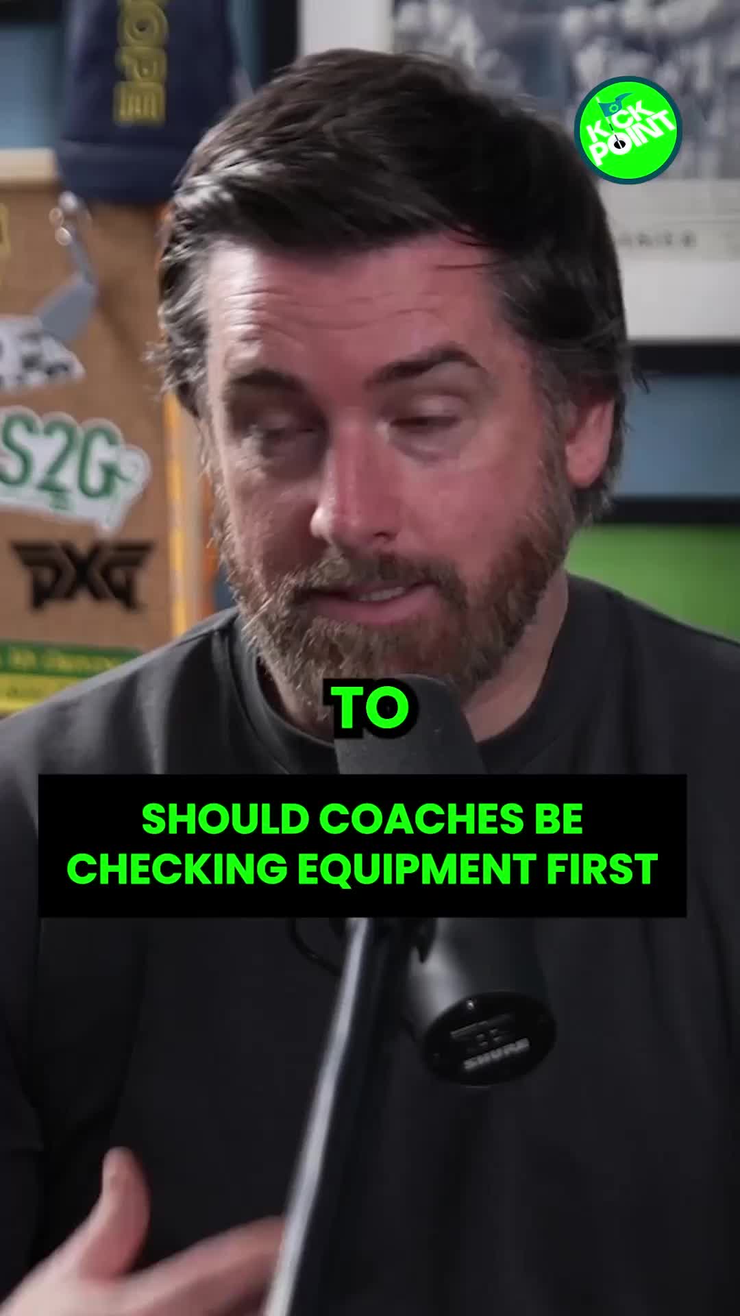 TikTok post by @golfmonthly.com for VICE GOLF. Caption reads: [...] Joe certainly thinks so. Powered by....