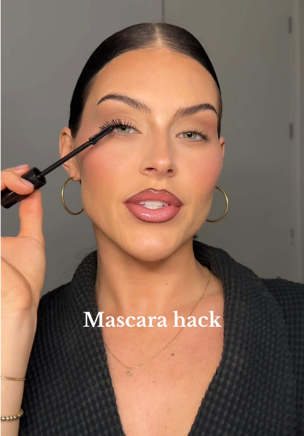 TikTok post by @madisonmkrohn for Essence Cosmetics. Caption reads: There is a time & place for a bold undereye but....