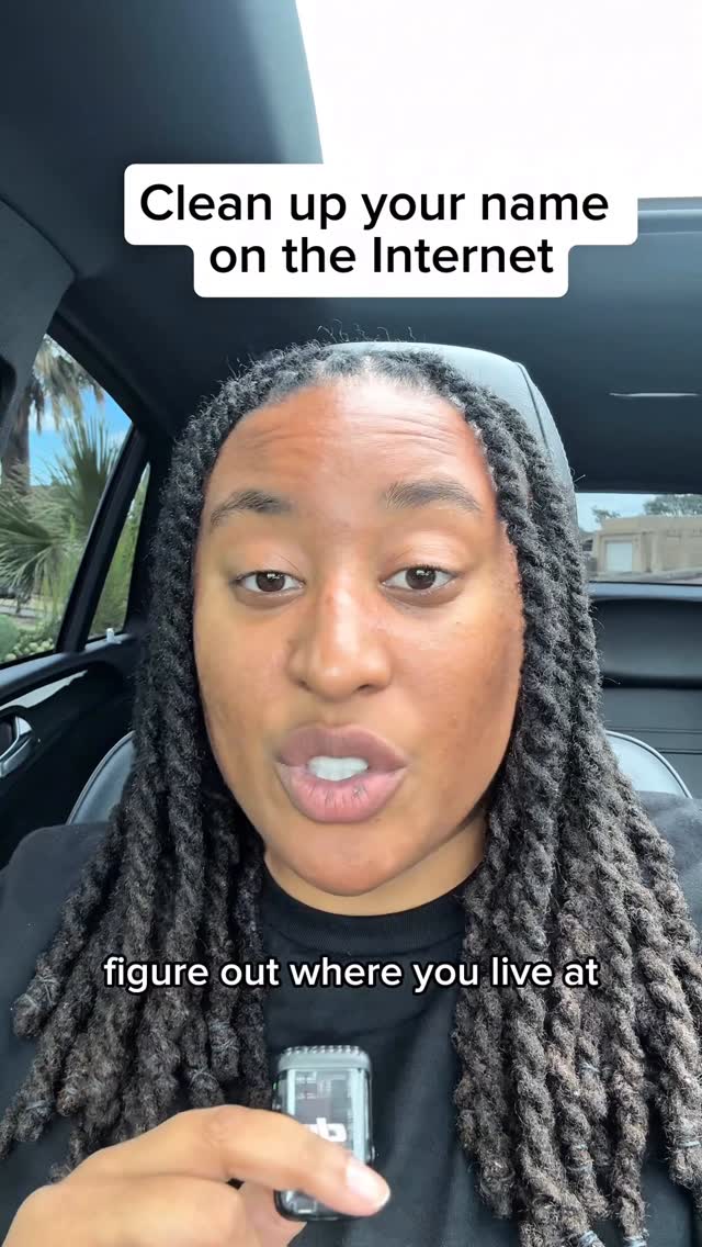 Instagram post by @symonebeez for DeleteMe. Caption reads: In the government space you don’t want to be....