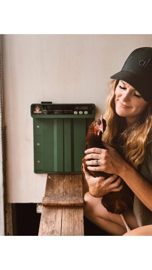 Instagram post by @themindfulhaven for Chickcozy. Caption reads: [...] piece of mind they’re safe with my new....