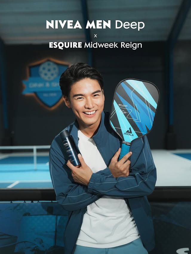 Instagram post by @michaelsager_ for NIVEA Philippines. Caption reads: Despite the busy schedule, make time for yourself....