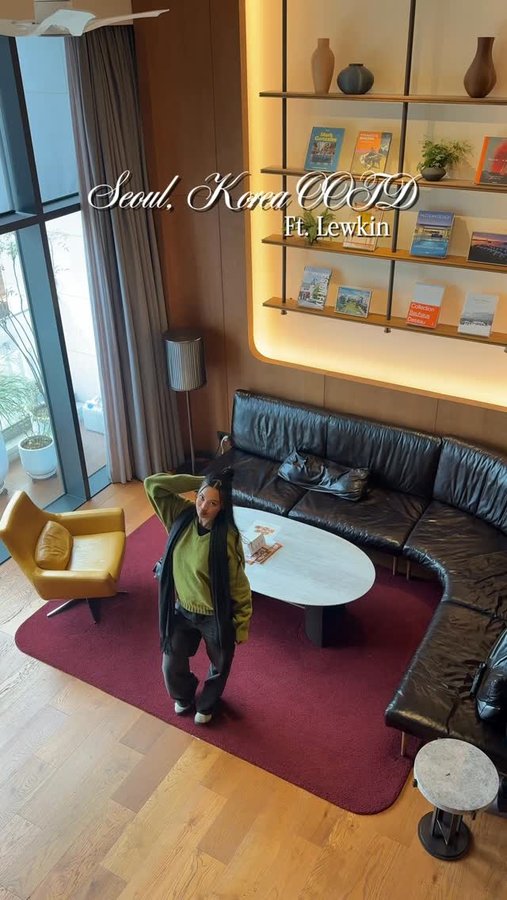 Instagram post by @eatwithsie for LEWKIN. Caption reads: obsessed with my sweater from @lewkinofficial....