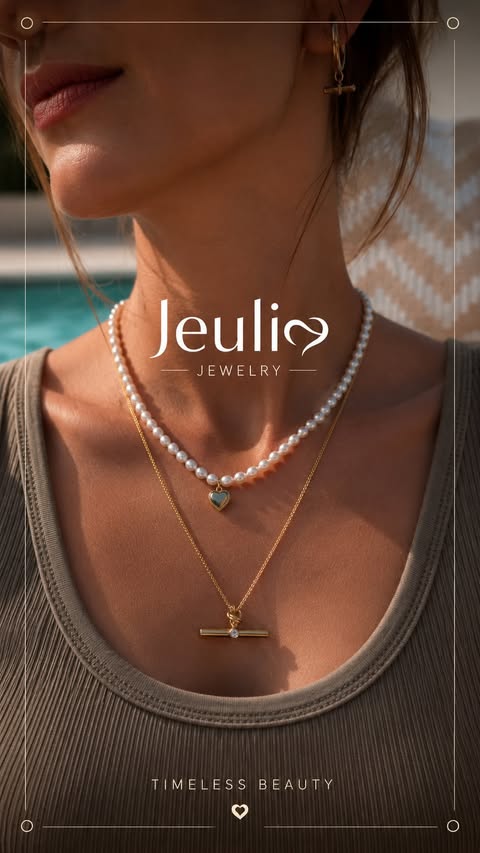 Instagram post by @americagaleri for Jeulia Jewelry Official. Caption reads: Summer is my favorite season for keeping things....