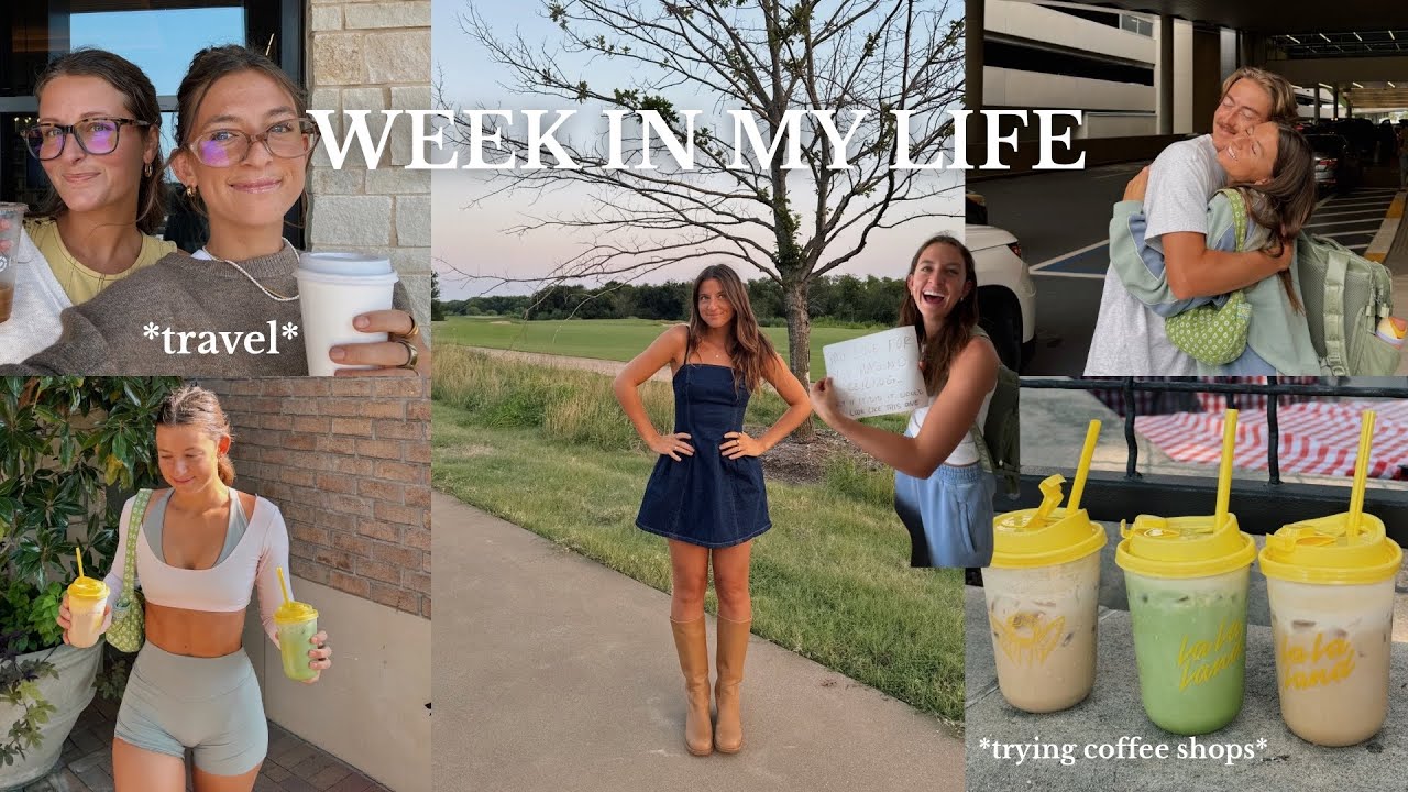 YouTube post by @NatalieZacek for Vsco. Caption reads: week in my life: travel with friends, trying new....