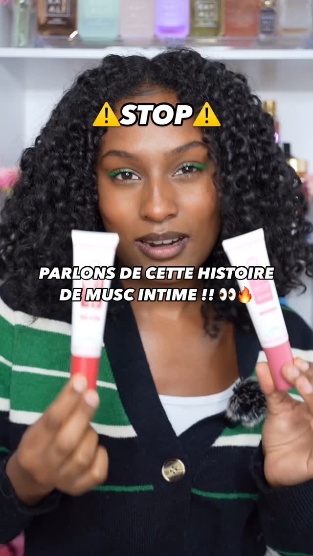 Instagram post by @crys4inc for Musc Intime. Caption reads: @muscintime disons les termes ! 🔥✨Il y a jusqu'à....