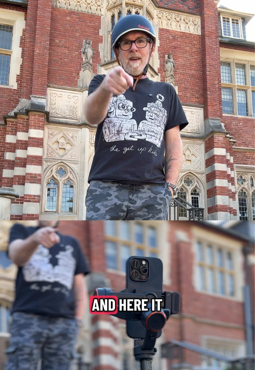 TikTok post by @asmr_kenobi for Hohem. Caption reads: [...] bag for content creation. Today it’s the....