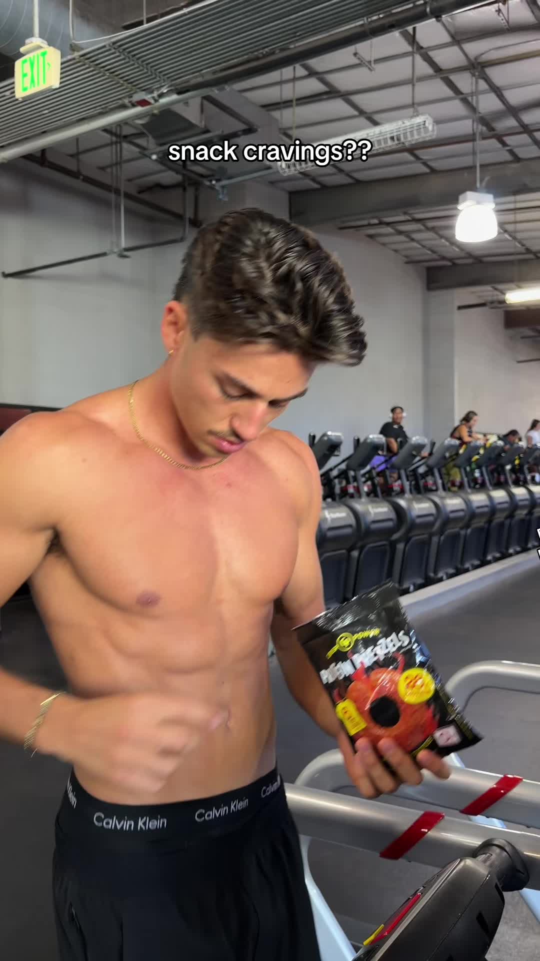 TikTok post by @tev.reviews for Crisp Power. Caption reads: @Crisp Power are my GO TO protein snacks.