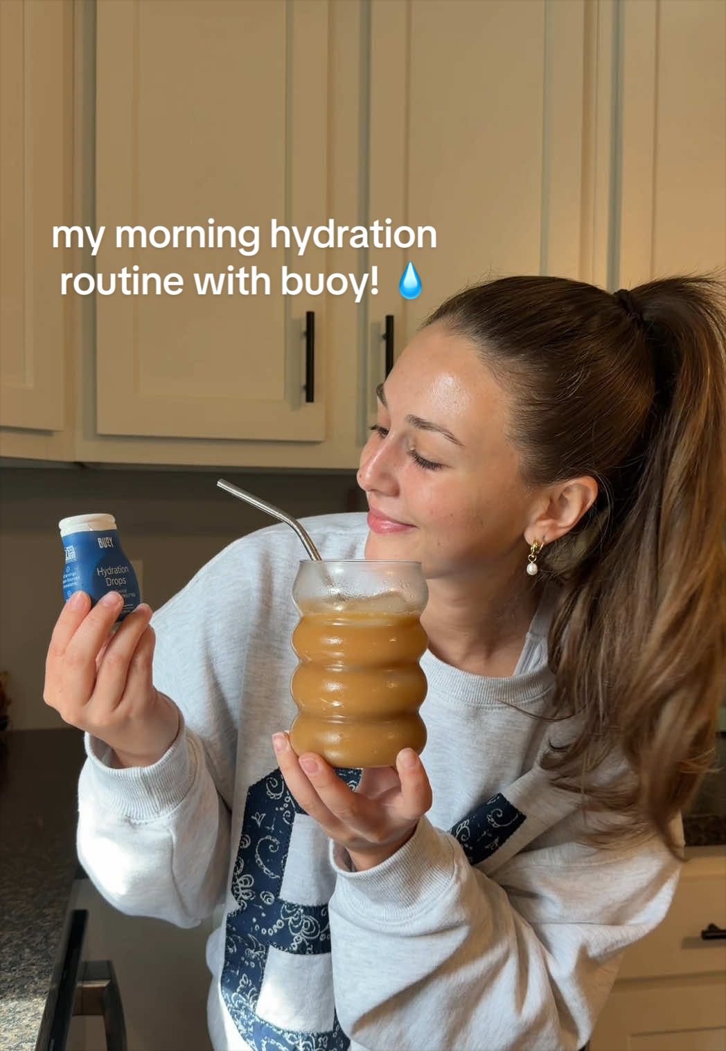 TikTok post by @helloangiie for Buoy. Caption reads: [...] very seriously and that’s why i use @Buoy !!....