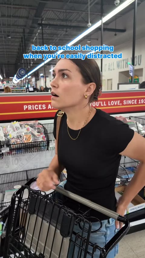 Instagram post by @kanececi for Meijer. Caption reads: We get it done one way or another 😅 @meijerstores....