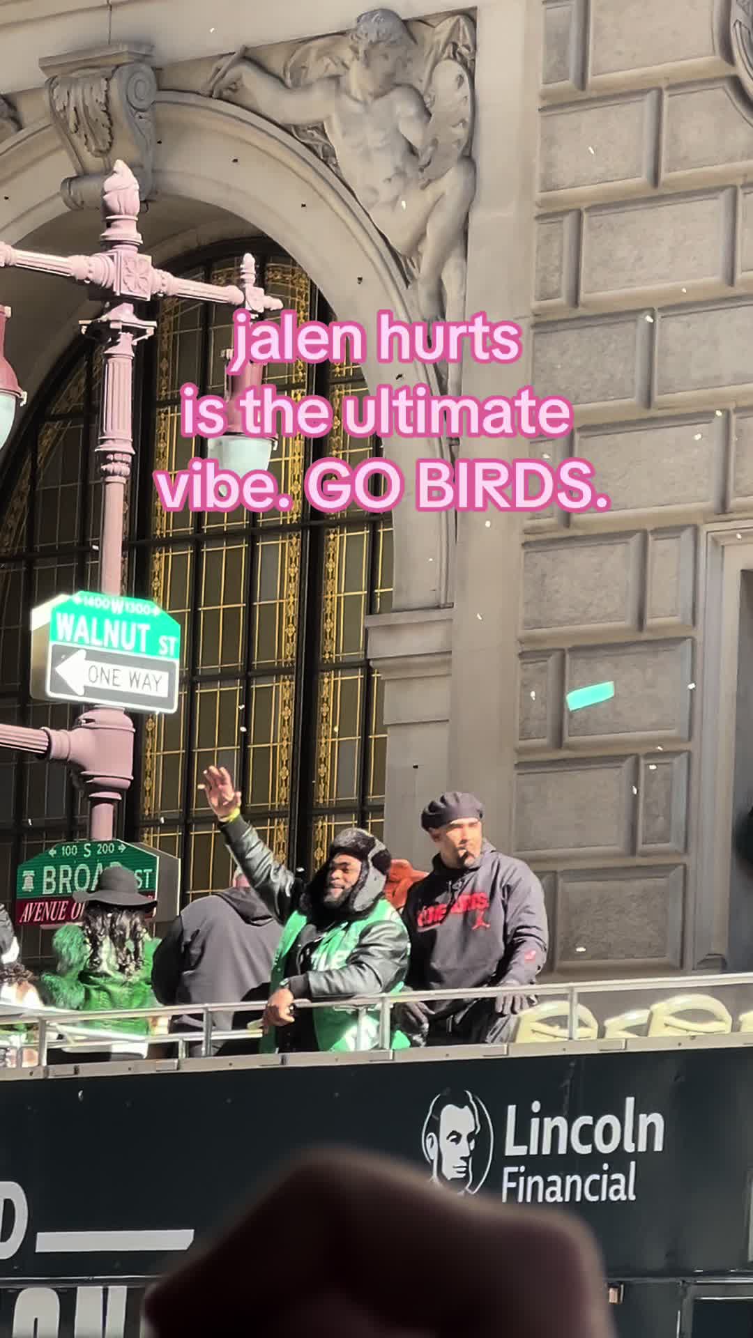 TikTok post by @bran__flakezz for Philadelphia Eagles. Caption reads: THIS WAS EPIC @Philadelphia Eagles #gobirds....