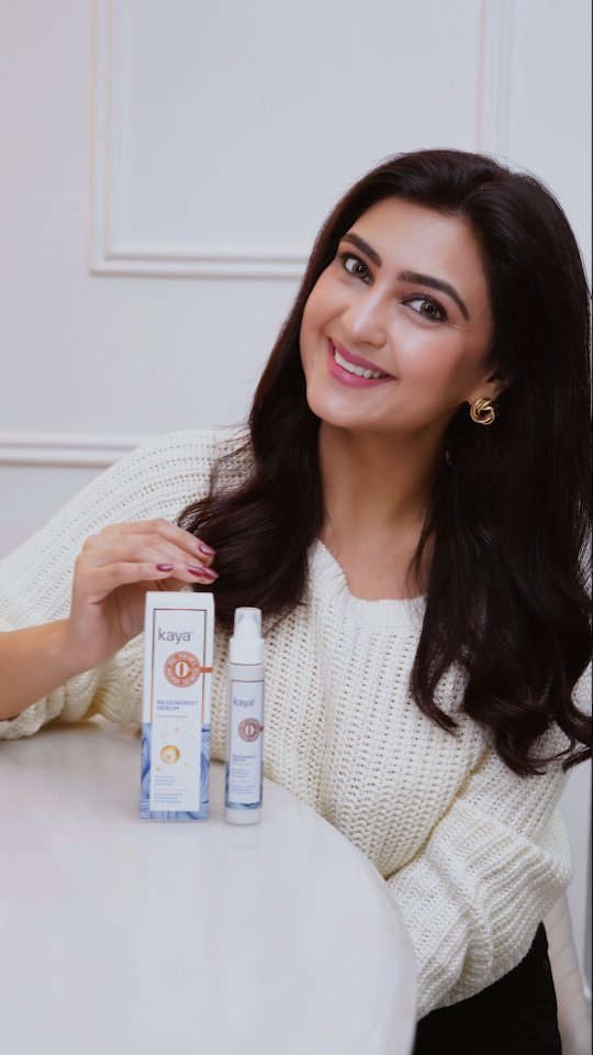 Instagram post by @divyasabhlok for Kayak. Caption reads: Revitalize your hair journey with Kaya Regenerist....