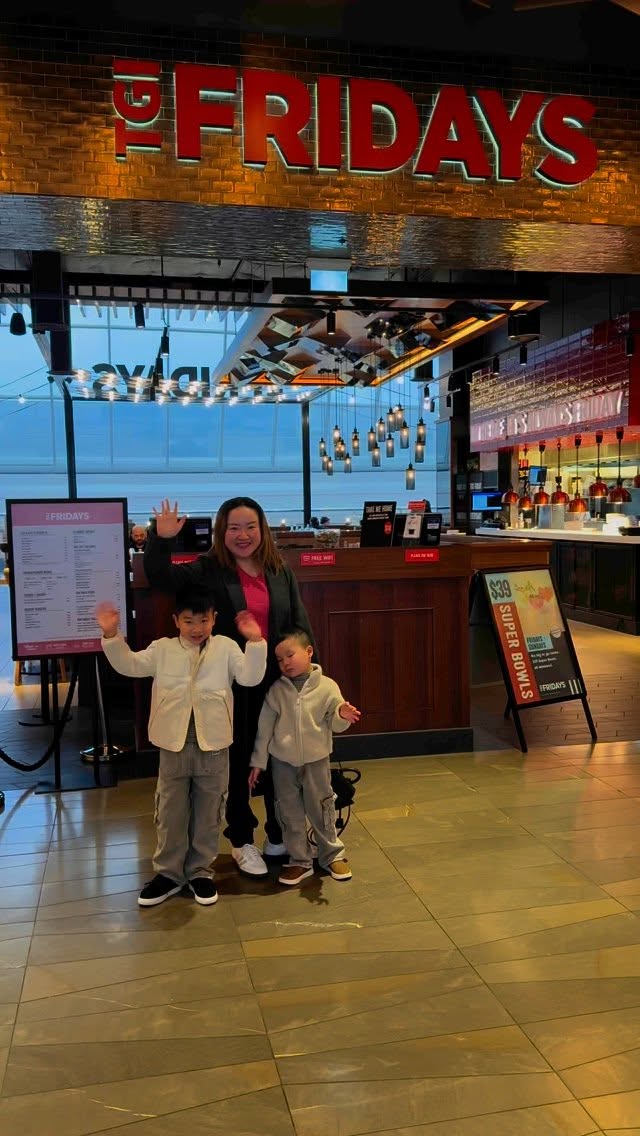 Instagram post by @alongcamejayden for TGI Fridays. Caption reads: Thank God It's Friday!!! 🥤🥤 

And what a way to....