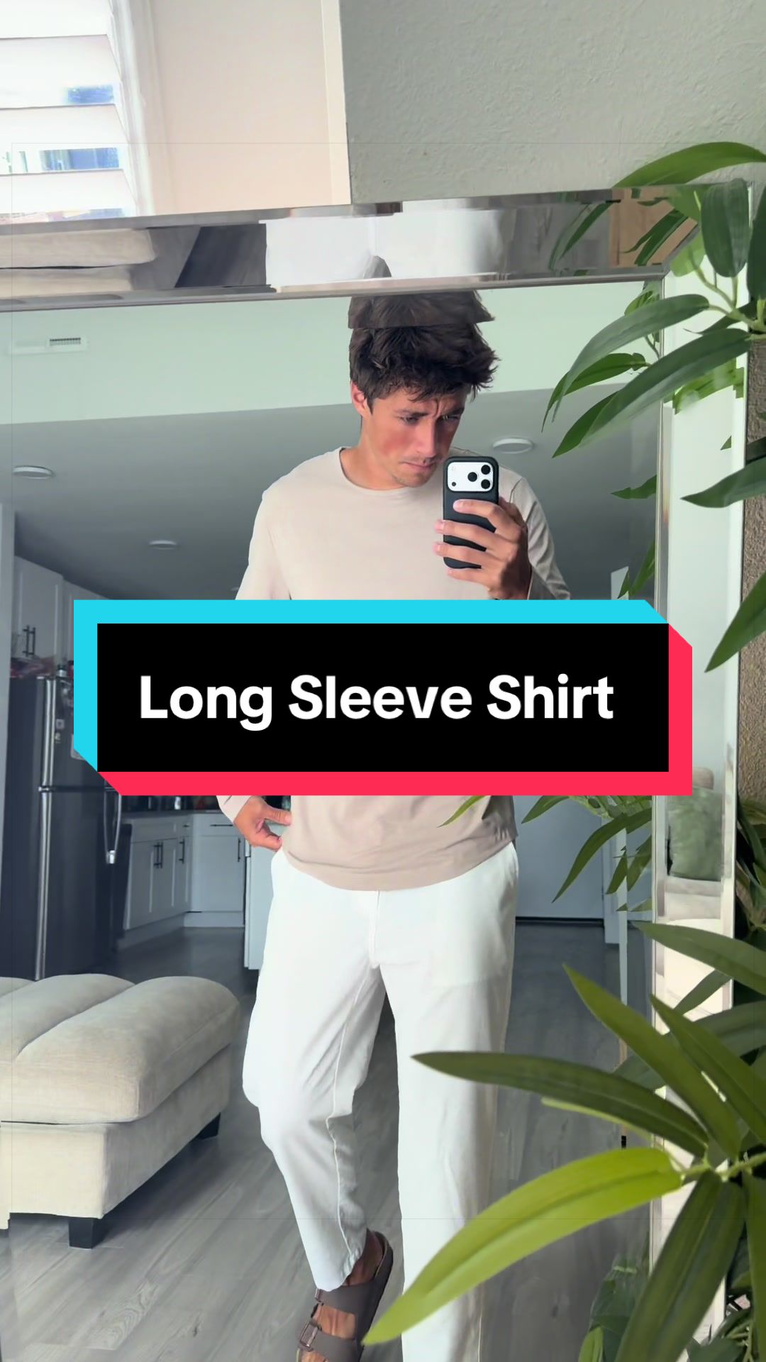 TikTok post by @cheapdeals4you for Cuts Clothing. Caption reads: [...] #longsleeve #shirts #mensfashion @Cuts....