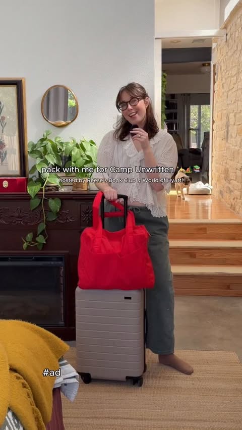 Instagram post by @peruseproject for Reese’s Book Club. Caption reads: [...] I’m reading under the stars with....