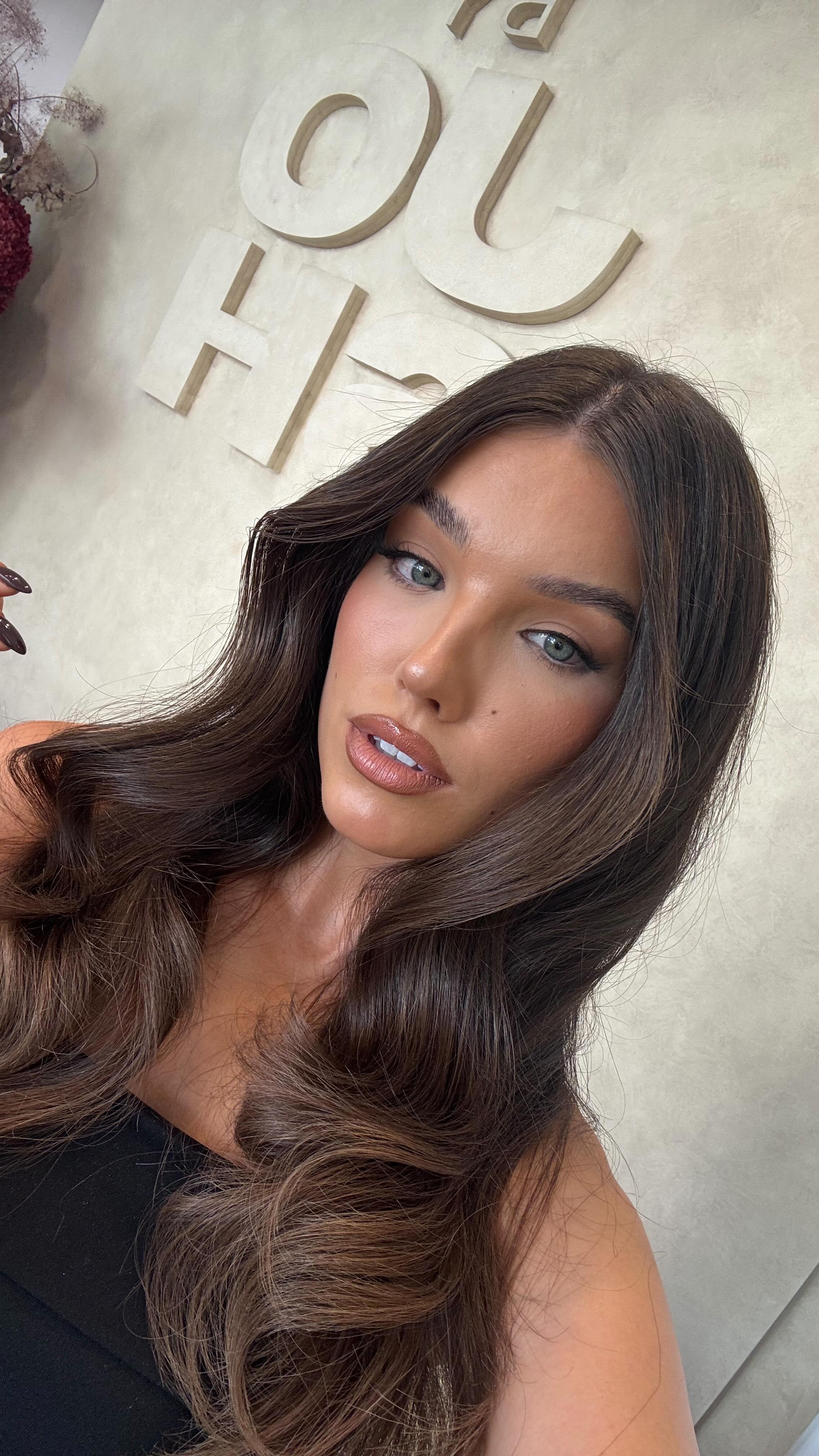 Instagram post by @__erinskellham for Homebodii. Caption reads: It’s giving Girls night in @homebodii....