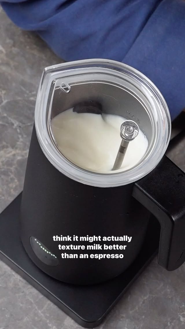 Instagram post by @goldenbrown.coffee for Subminimal. Caption reads: [...] chance unbox the NanoFomaer Pro by....