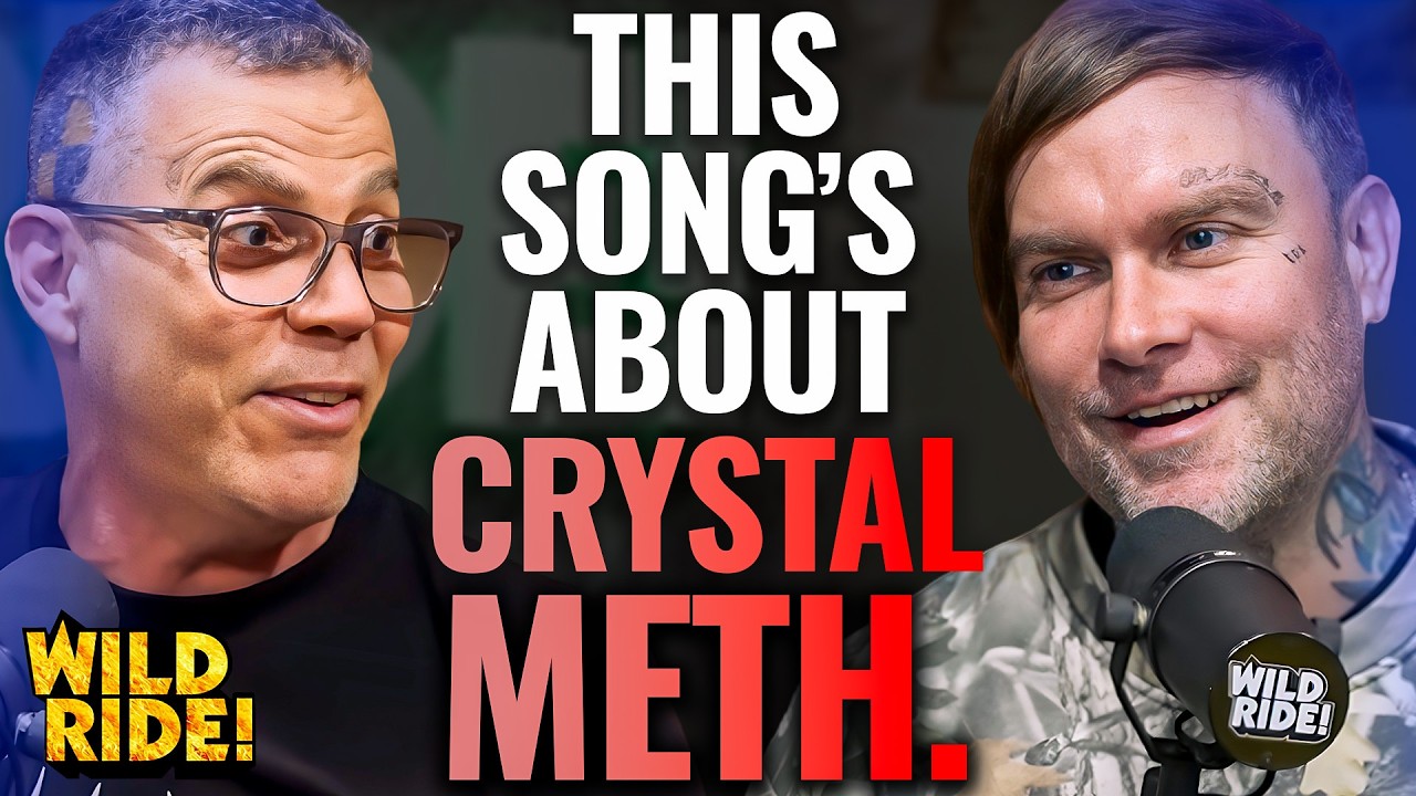 YouTube post by @steveotelevision for TUSHY. Caption reads: The Dark Side Of Emo: Bert McCracken on Drug Use....