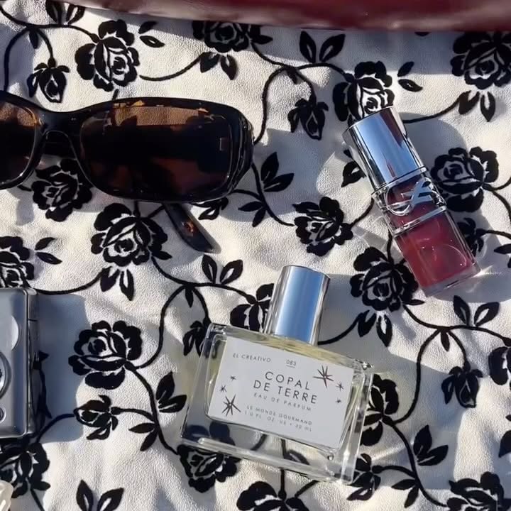 Instagram post by @crystalldeleonn for Le Monde Gourmand | Willowbrook Il. Caption reads: ‘Copal de Terre’ is the perfect fragrance to honor....