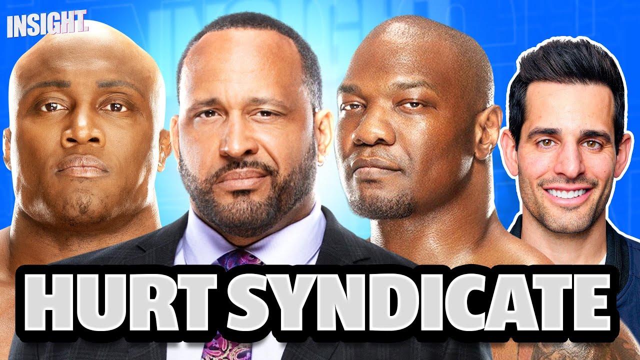 YouTube post by @ChrisVanVliet for Magic Spoon. Caption reads: The Hurt Syndicate On Reuniting in AEW, "WE HURT....