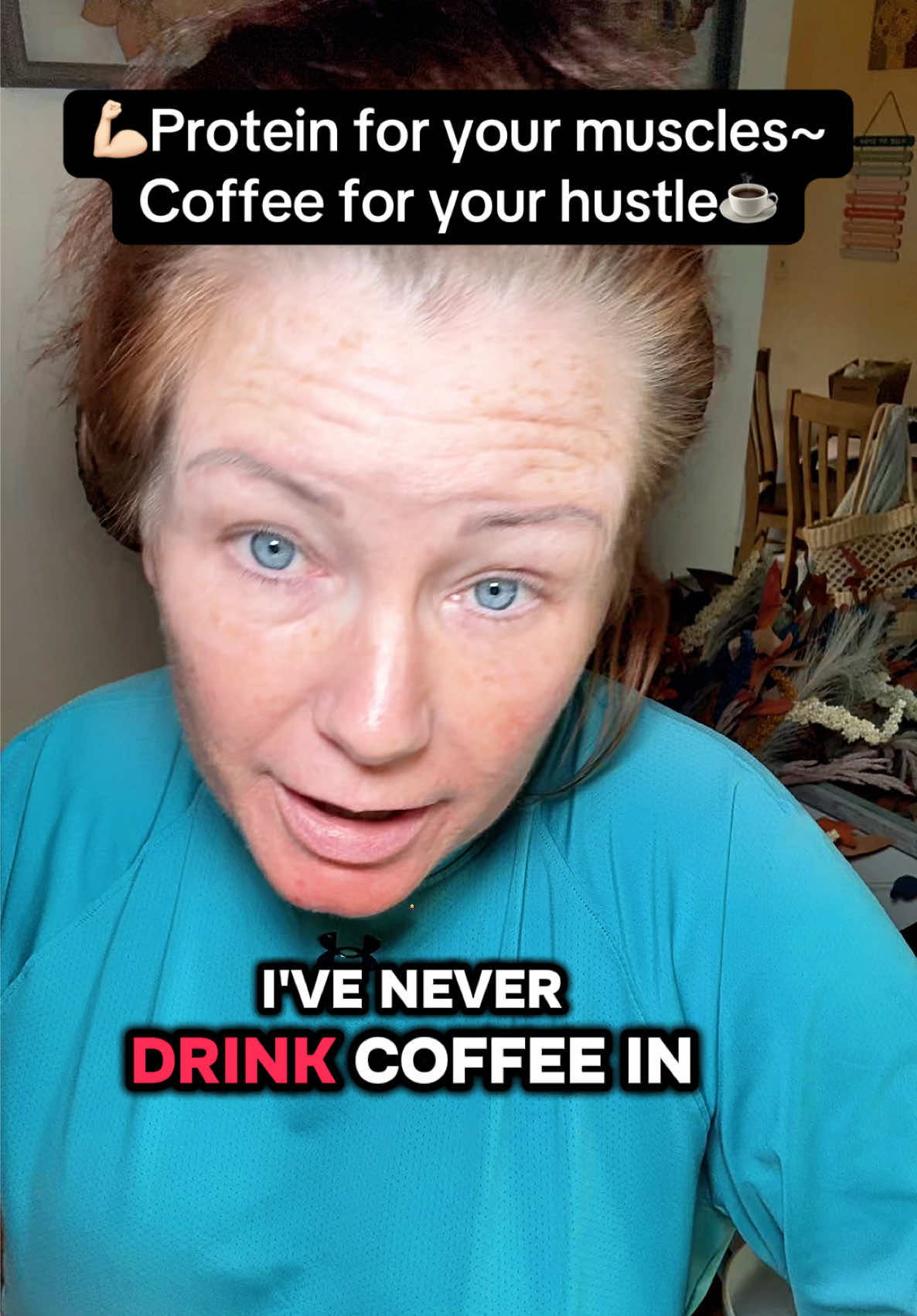 TikTok post by @mysparkleisback for Javy Coffee. Caption reads: Click The Orange Cart For Your JAVVY Protein....