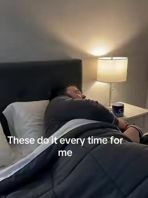 TikTok post by @jonathan_1984 for LullaBites. Caption reads: Having trouble falling asleep. I took 2 gummies....