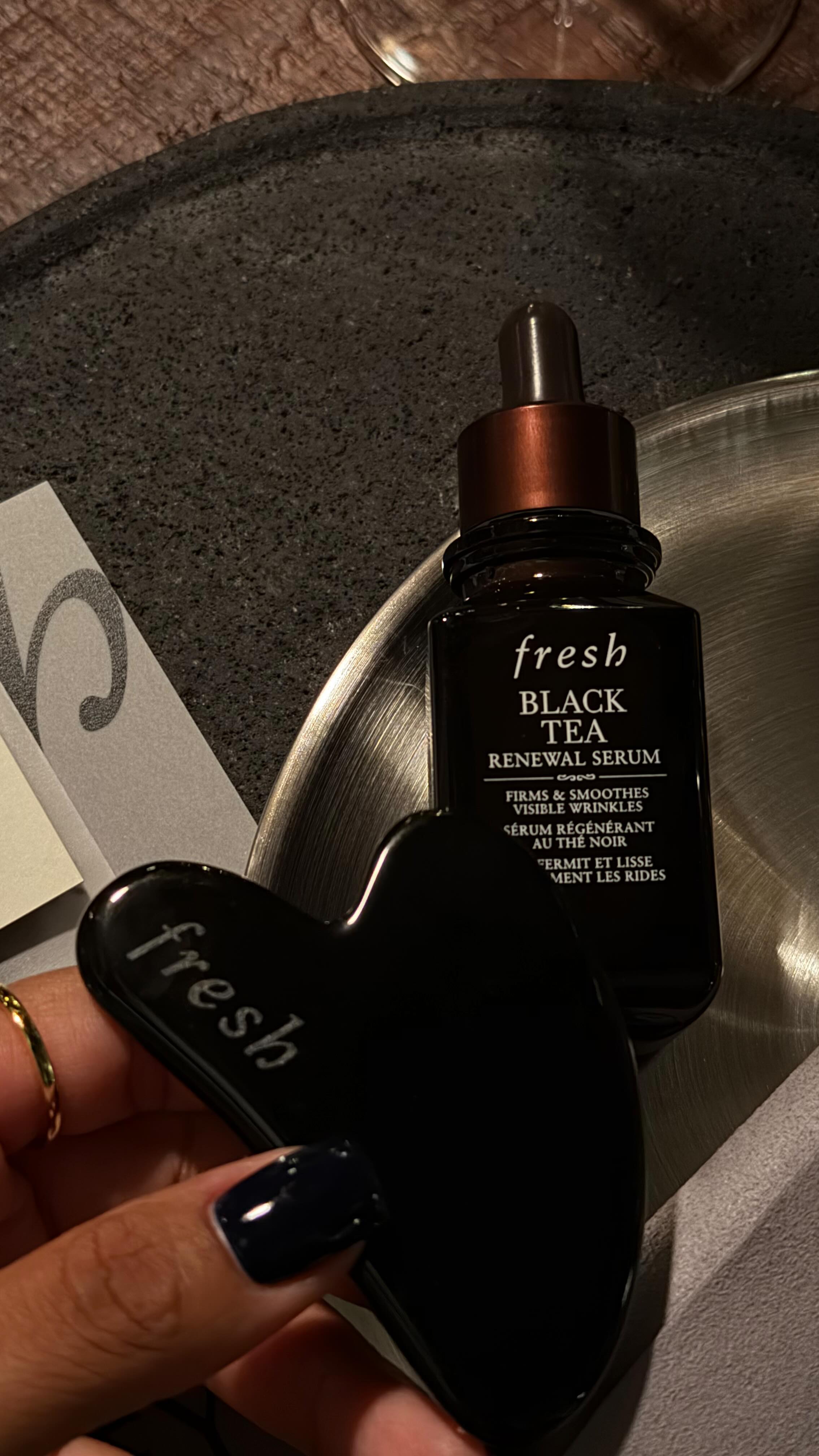 Instagram post by @arnell.armon for Fresh. Caption reads: outfit of the night last night for dinner with....