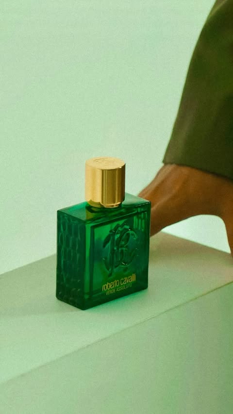 Instagram post by @one.dapper.fox for Roberto Cavalli. Caption reads: [...] leaves a lasting impression. #Ad....