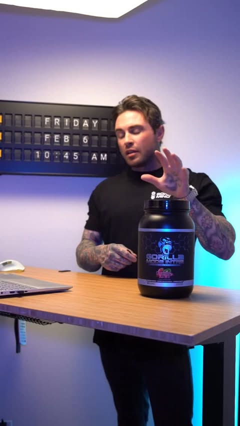 Instagram post by @alexmichaelturner for Gorilla Mind. Caption reads: [...] exclusive discount on this! @gorillamind....