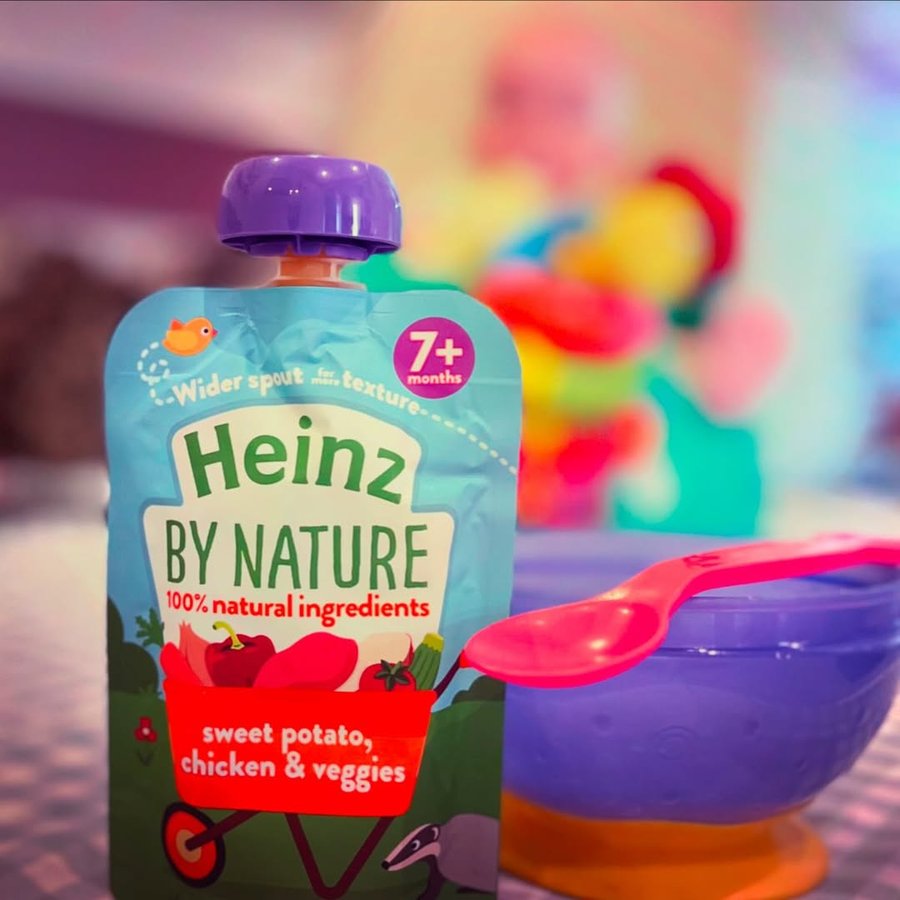 Instagram post by @bella.boo.beauty for Netmums. Caption reads: Thank you to @netmums and @heinz_uk for sending us....