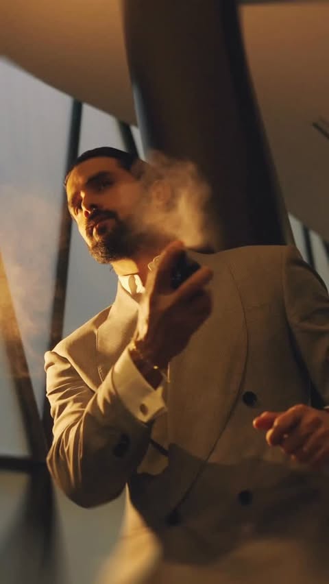 Instagram post by @magno_scavo for Gisada. Caption reads: [...] sino esa marca que dejas cuando pasas.....