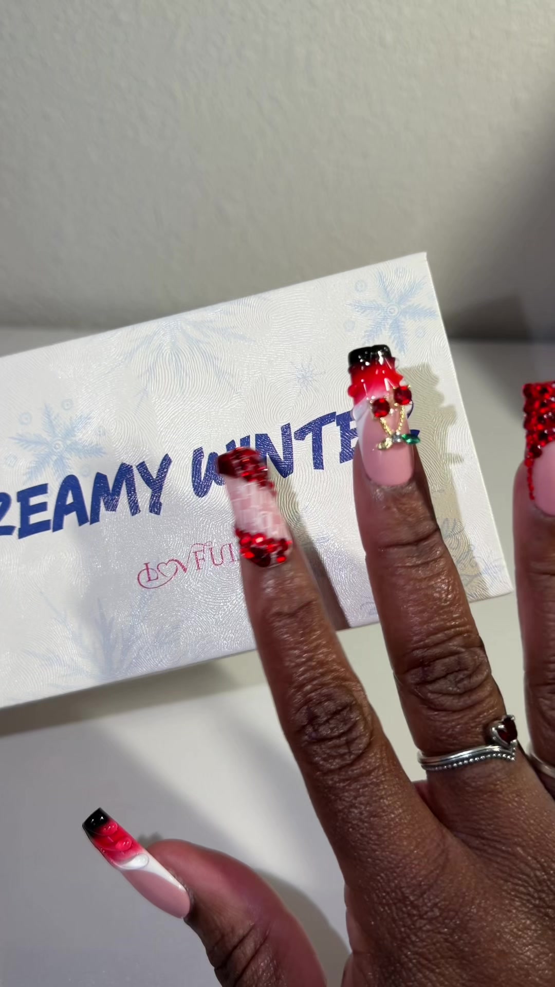 TikTok post by @fleurdeju for LOVFUL. Caption reads: [...] did their thing with this collection @LOVFUL....