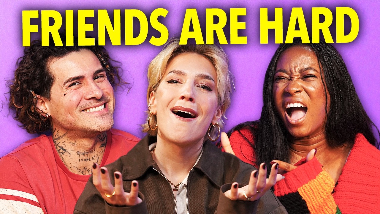 YouTube post by @SmoshAlike for Smosh. Caption reads: Opening Up About Our Friendship Struggles.