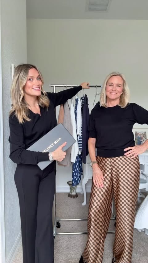 Instagram post by @juliamcguire for Ann Taylor. Caption reads: [...] good new arrivals on sale now from....
