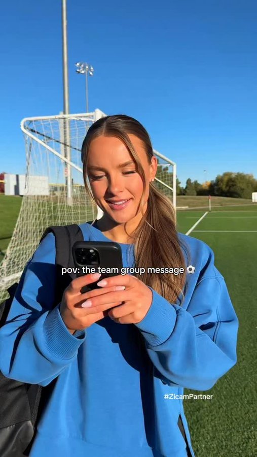 Instagram post by @brittany1wilson for Zicam. Caption reads: Don’t let a cold bench you this season 🥶 Take....