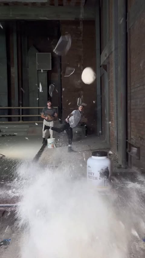 Instagram post by @jackandj0sh for Levels Protein. Caption reads: BOOM! #levelsprotein @levelsprotein #game....