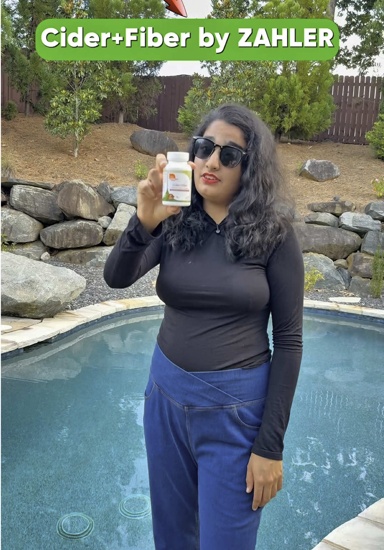 TikTok post by @lovelyrai158 for Zahler Nutrition. Caption reads: @Advanced Nutrition INC Struggling with bloating,....