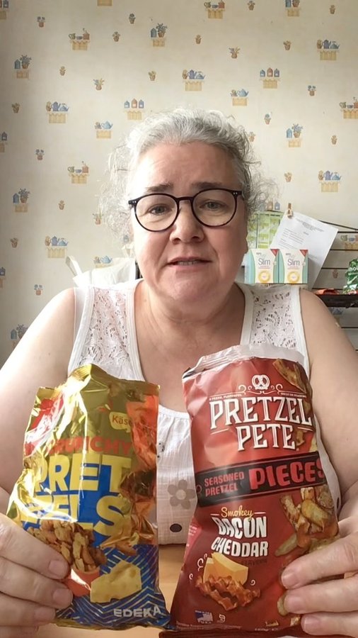 Instagram post by @steffani.und.bernd for EDEKA. Caption reads: Fortsetzung der Geschmacksreise - diesmal: Gut und....