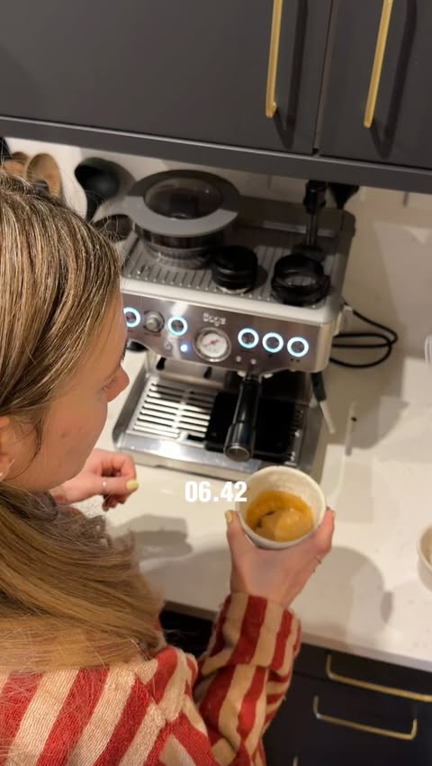 Instagram post by @emily.jackman_ for Sage Appliances. Caption reads: [...] all starting in their own way.....