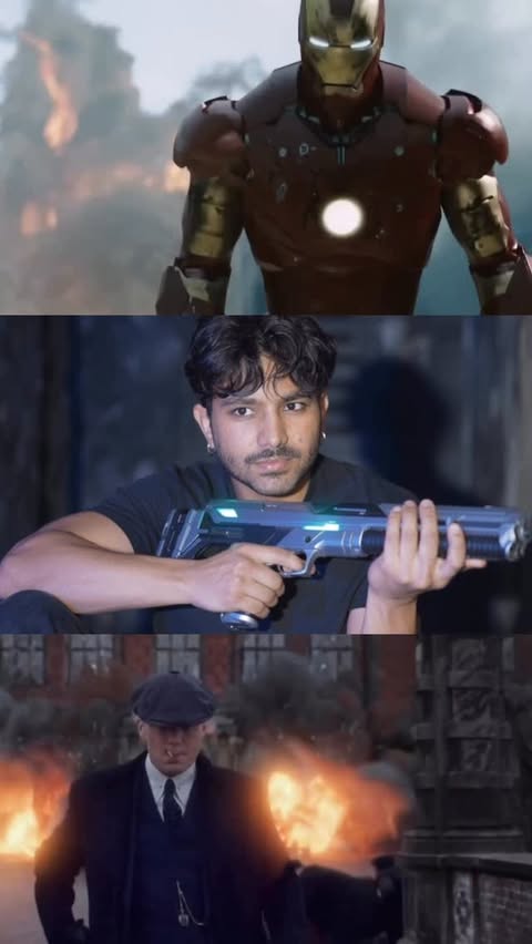 Instagram post by @luvsankhlaa for invideo. Caption reads: I Made an AI MOVIE🎥

AI : @invideo.io (Nano....